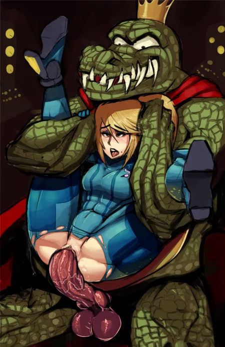 Smashing Samus (Boxman12) [Metroid Prime] [Super Smash Bros.] by Agro-Wolverine