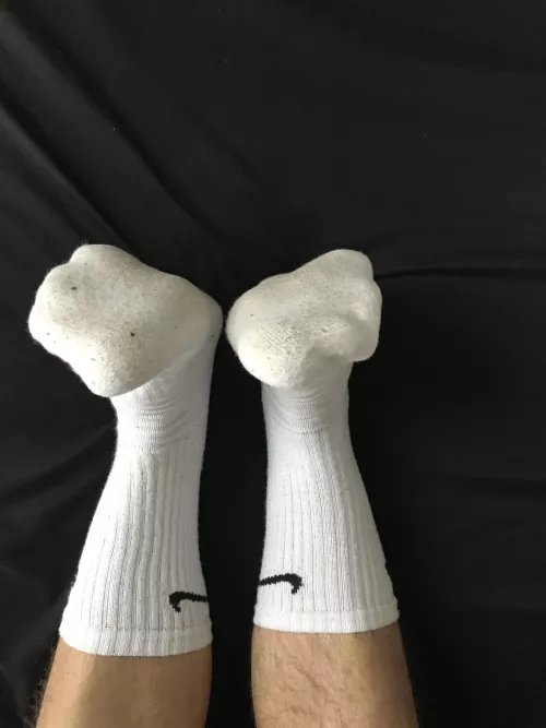 Smelly white Nikes get me so hard 😈💦 by Smelly_Muscle_jock