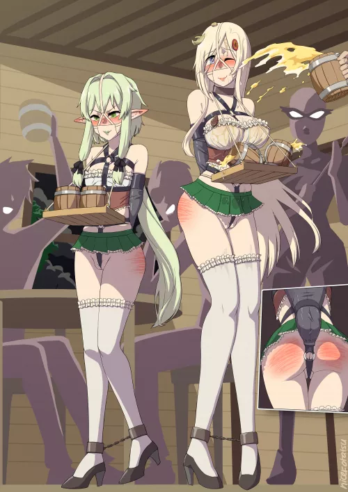 Smile for the customers! by nikunikunikubenki