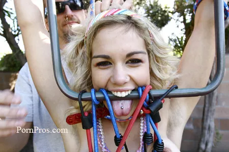 Smiling through the bit posted by caligula97