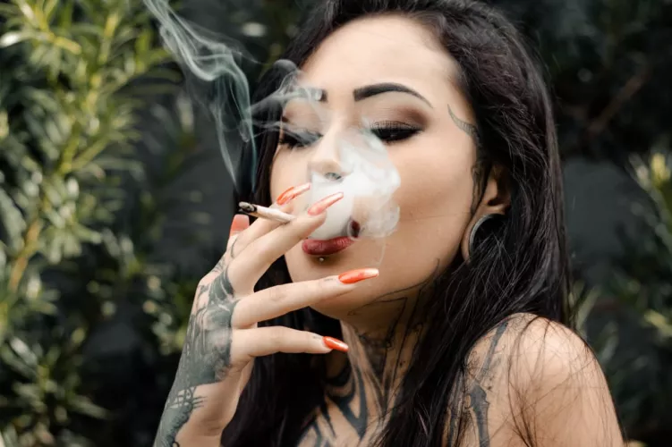 Smoke before fuck or fuck before smoke?😛 by KrystinSparrow