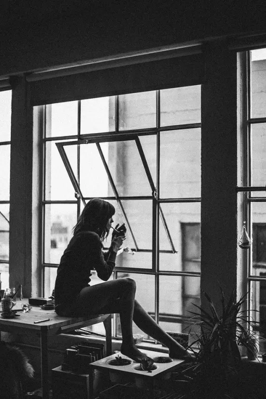 smoking by the window posted by xtra-medium