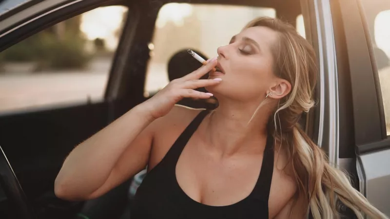 Smoking in the car🥰 by dreambringer1