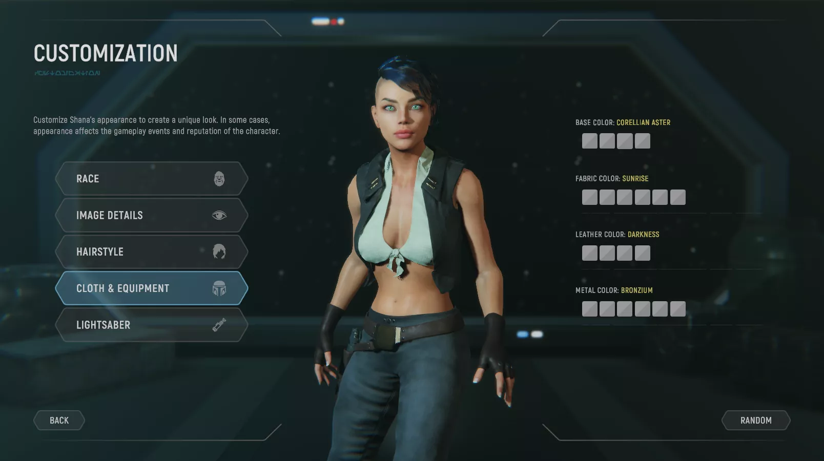Smuggler's Outfit - Corellian Aster (StarLord Games) [Star Wars: Path of lust]. posted by StarLord_Games