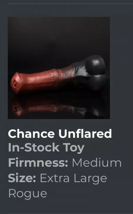 Snagged this big boy in today’s drop. Can’t wait to try to fit him in my hole! by regnal18