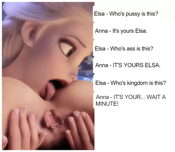 Snarky Elsa. by Rastifan