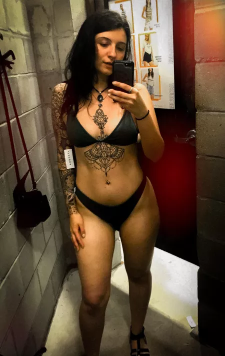 Sneak into the dressing room with me next time? 😊 by bigb00dyjoody