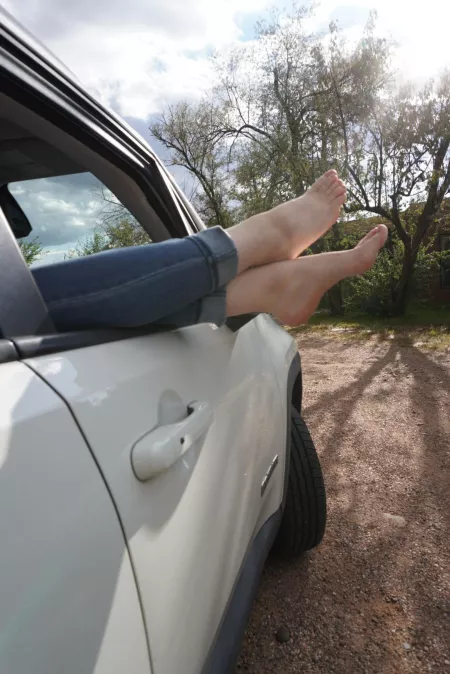 Sneak peak for the lovely getaway I went on. My feet needed a break. Who would pamper me? by Hbunnie01