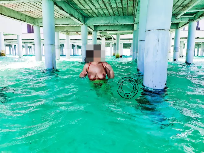 Sneaking Under [F][OC] by indianswingercouple