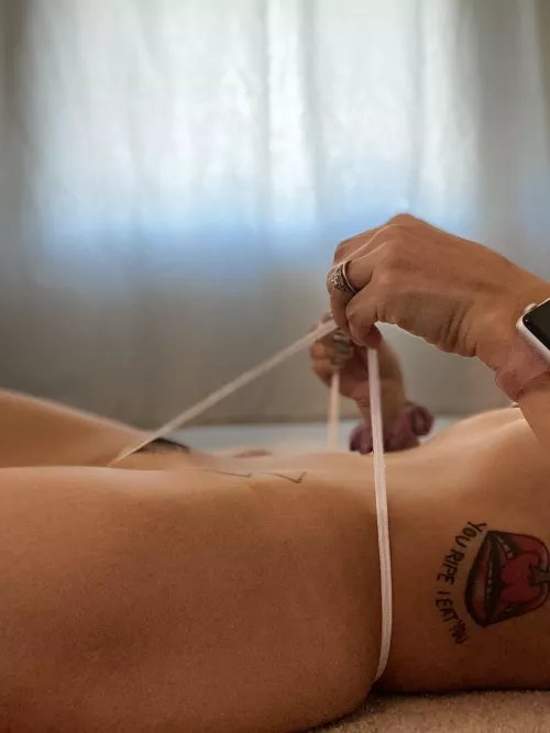 Sneaky mound shot. by Jewlzkitty