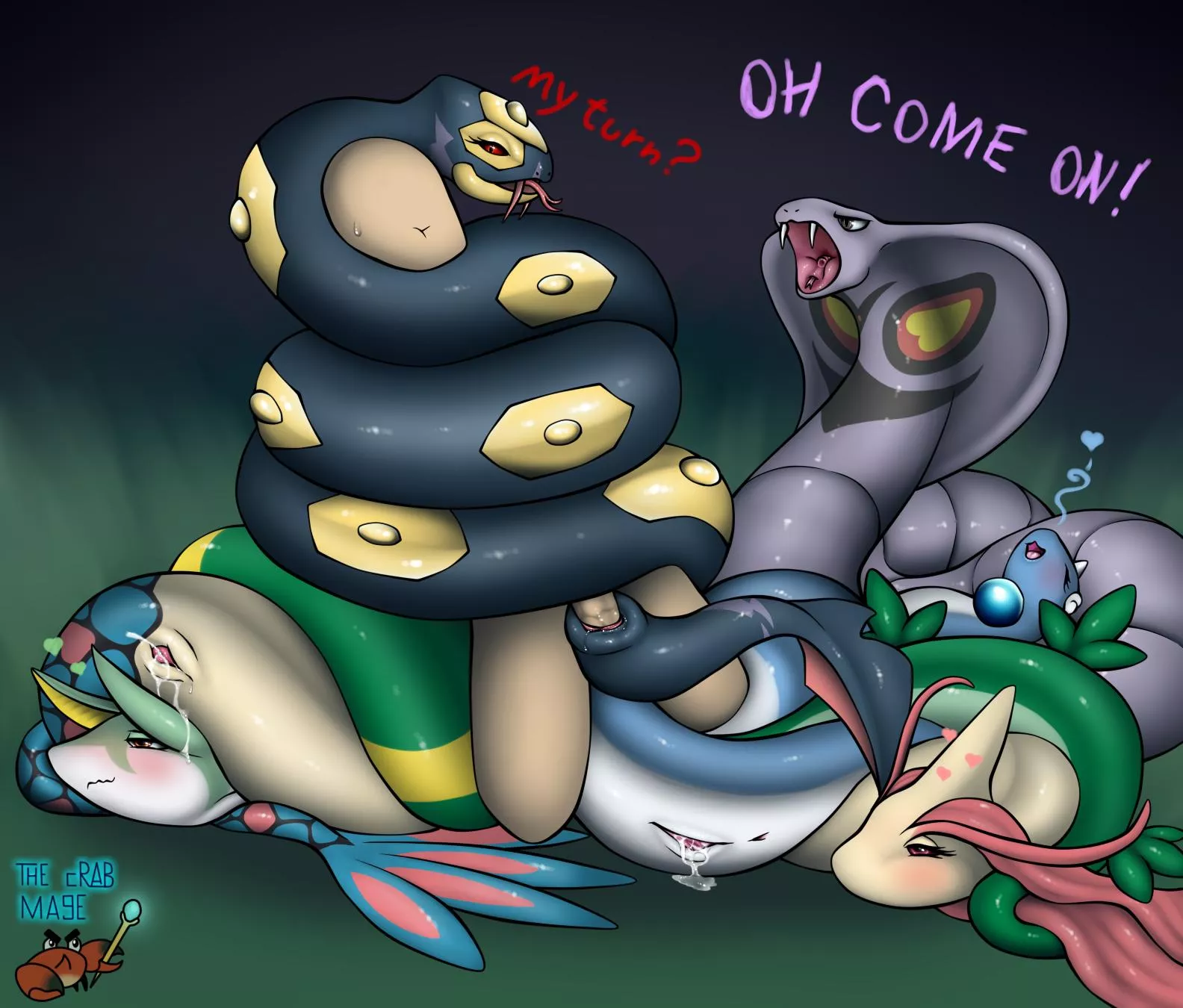 Snek pile [MF] (The_Crab_Mage) posted by OwO_Bot