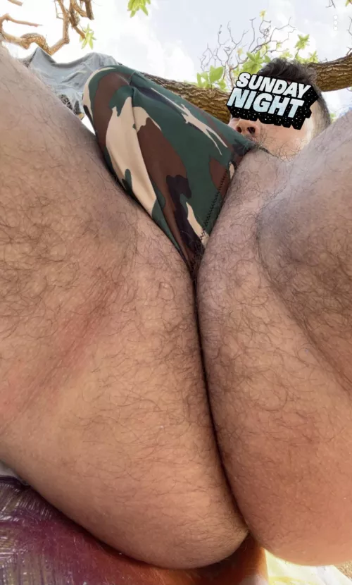 Sniff the hairy landscapers taint bro! by OutandAboutAllDay