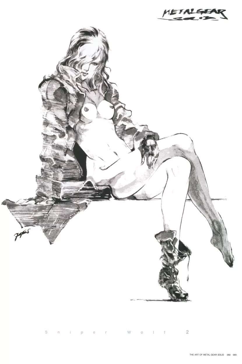 Sniper Wolf by Yoji Shinkawa posted by debblesman