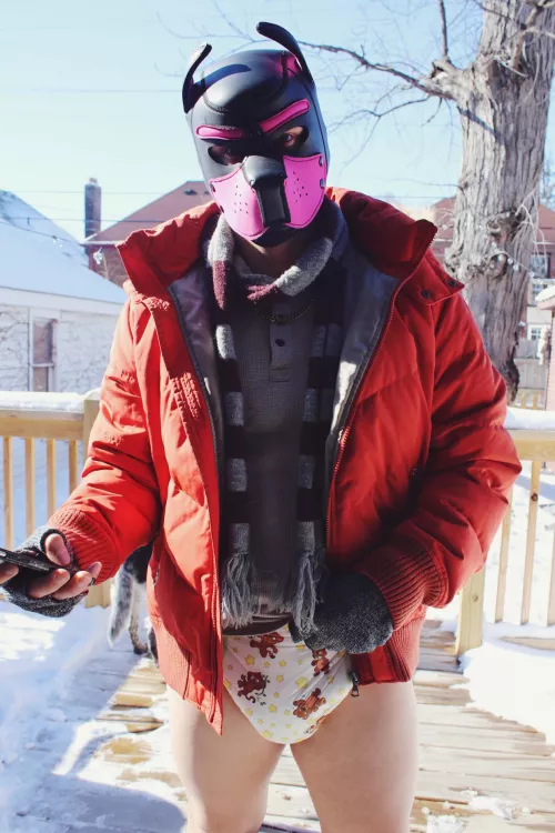 Snow dog ❄️ by stonerfag313