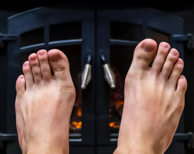 Snow melted, I’m much warmer now, and very comfy ☺️ by girls_like_it_too