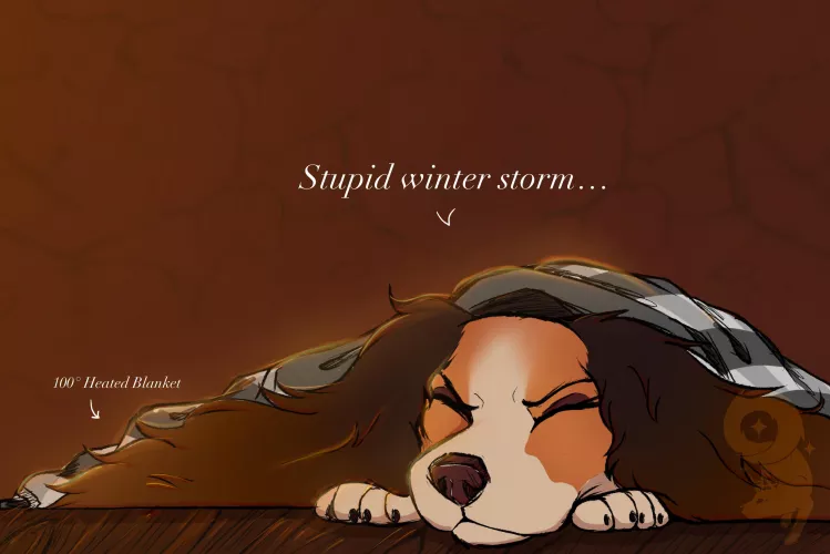 Snowstorms! D: (Art by me!) by ClairStilinski