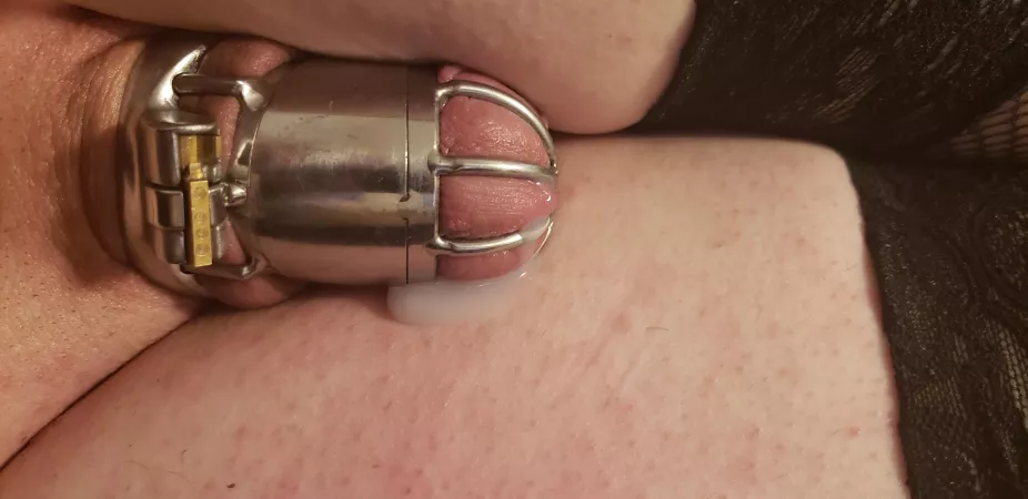 So difficult to get a picture that actually shows my cummies before I lick it up 😜 by SissyVeronica90