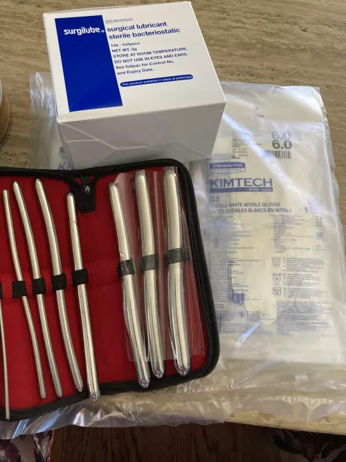 So excited!!! Just got my sounding tools. Now to find a cock to use it on. by LadyAntea