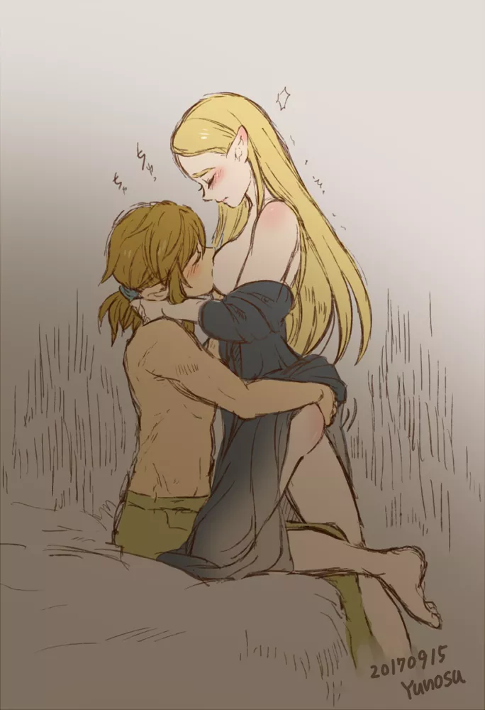 So freakin' adorable. (yunosu00) [Zelda x Link] posted by [deleted]