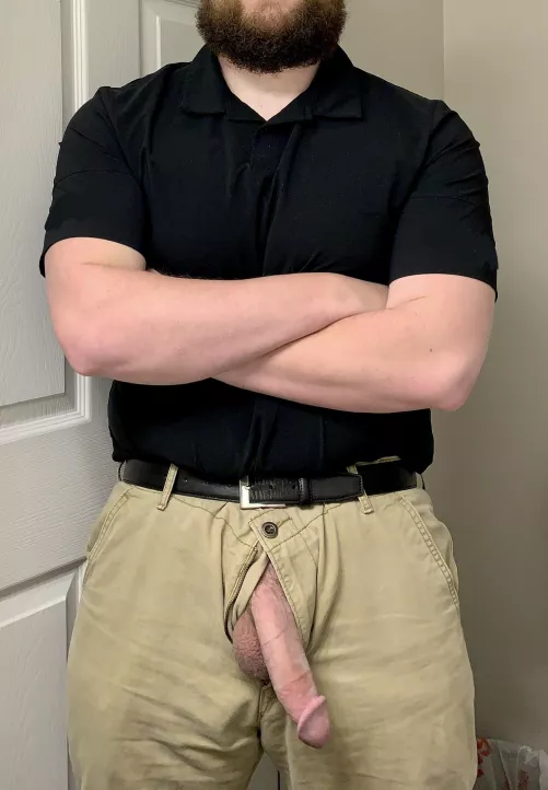 So glad to finally be home from work. [35] by icyovernight