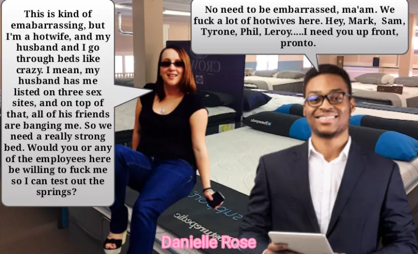 So hard to find a good mattress u/TheLastOneAlive50 and his gorgeous wife by DanielleRoseKY