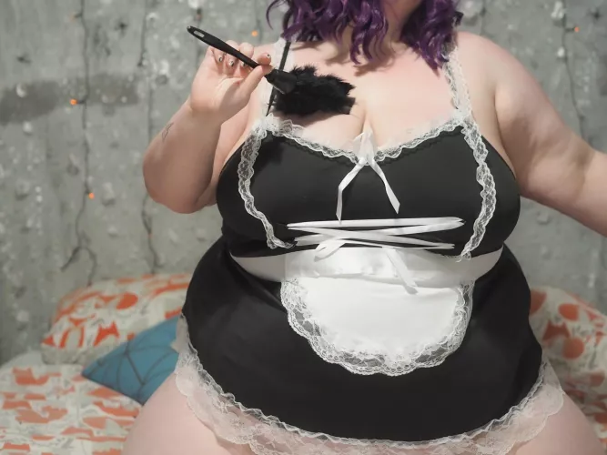 So I got a new outfit and think I’ve found my vocation… kinky maid! by BeckyJools