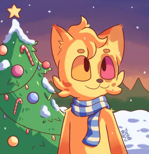So it's Christmas (art by me) by Nekomaru800