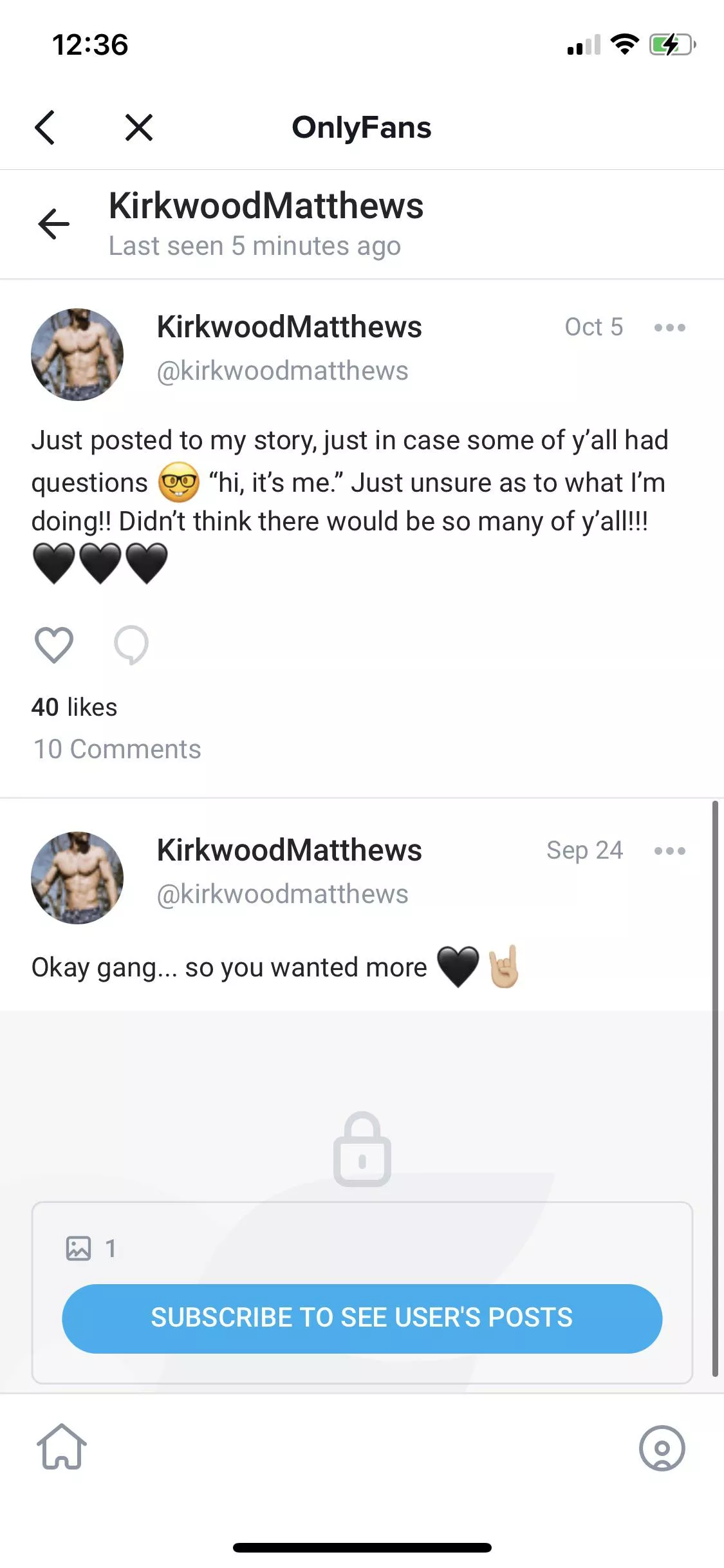 so looks like jack has an onlyfans...anyone care to take one for the team? 👀 posted by sshort_sneaks1