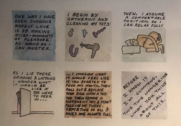 So my therapist suggested I try watercolors …. this is what happened