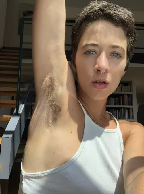 So sweaty you can smell it. by dulievre