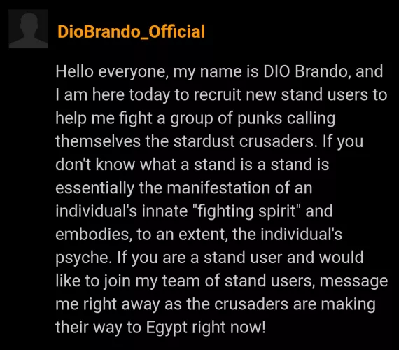 So that's how he found his Stand user's ! by _WEST1303_