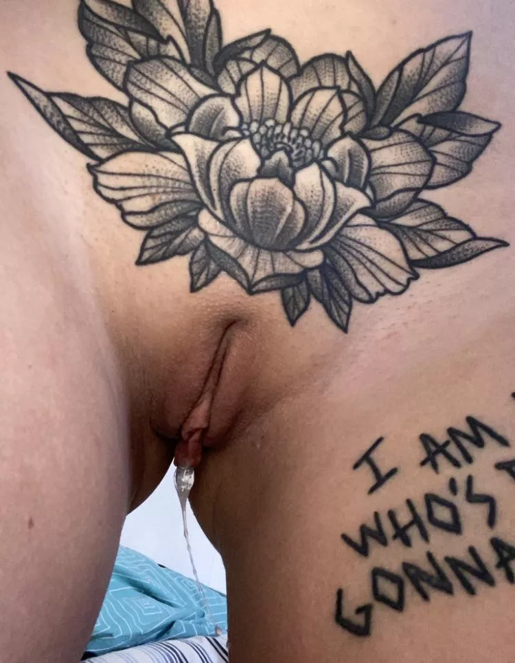 So wet I’m dripping! [OC] posted by Crystalbabyyy__