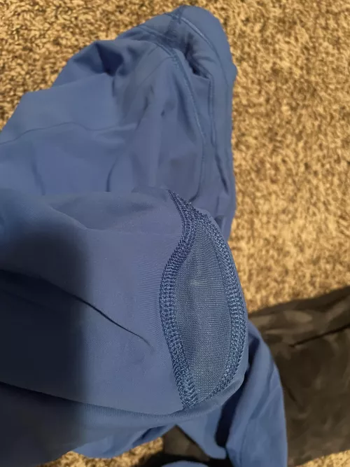 So wet you can see it on her leggings (19) by msmsmsmsksk