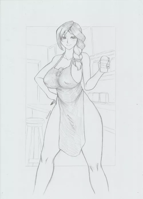 So you wanted some milk in your latte? by HoshiSama94