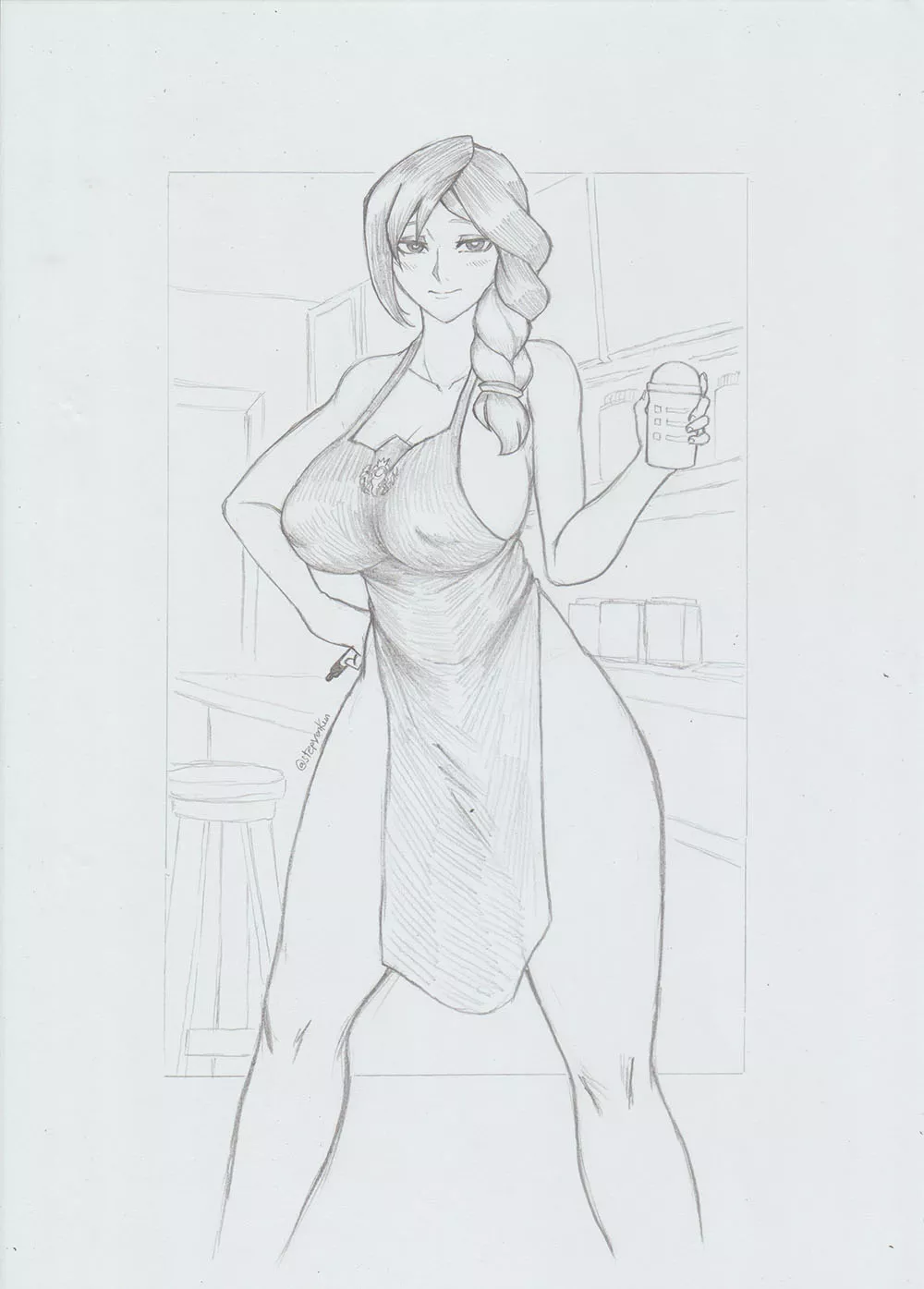 So you wanted some milk in your latte? posted by HoshiSama94