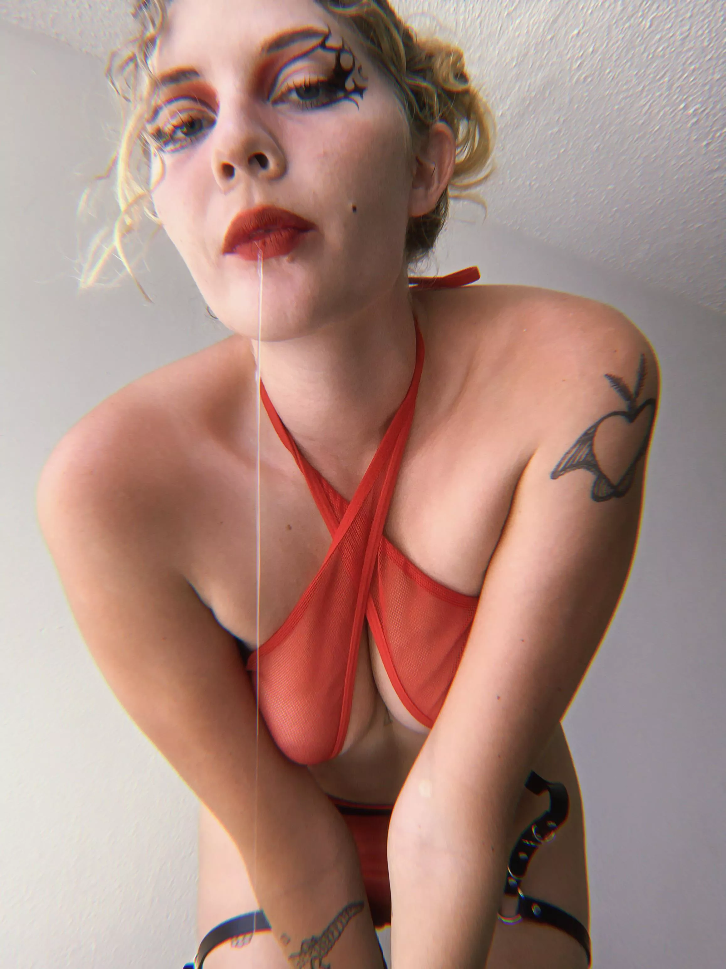 So, you’d drink my spit right? posted by whoreganicgoods