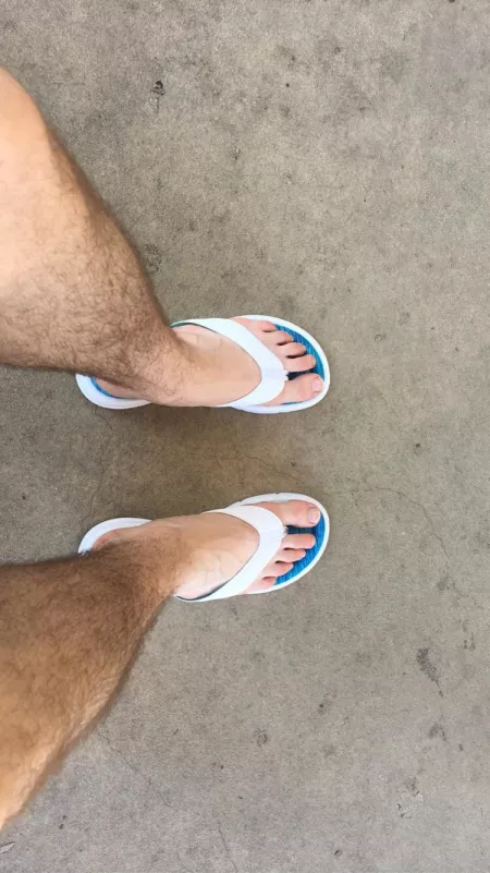 Soaking up the sun and my sandals are soaking up my sweat I could ring them out 😅 by Pigboy98