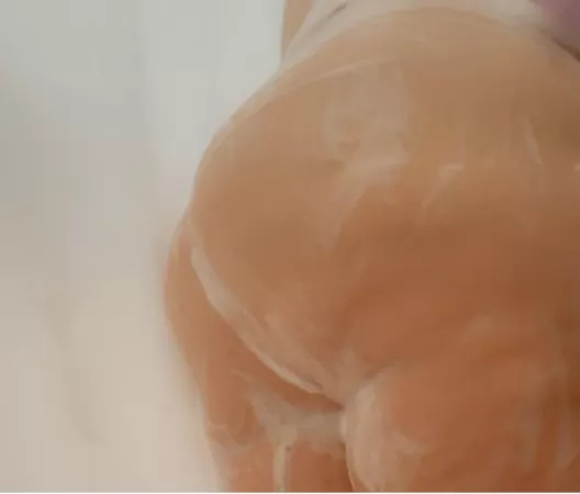 Soaping up my phat ass by Sea-Sector1440