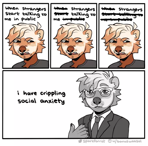 social anxiety (by spareferret) by bonusweasel