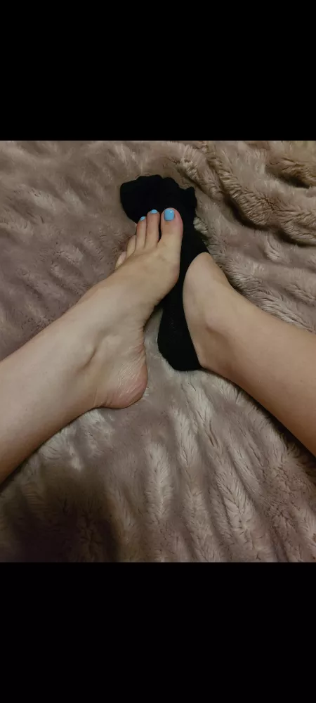 Socks off after a long day! by meggomarie