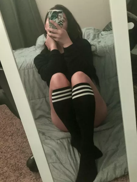 Socks on or off? [F] by Jade_Kittenn
