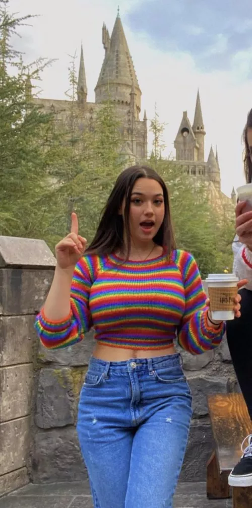 Sofia’s sweater puppies by boob_hunter10