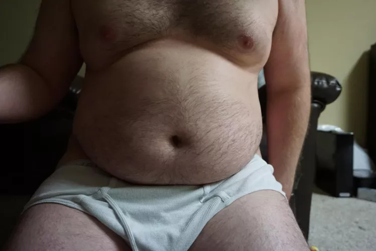 Soft and fluffy, loves to be pet by DadBodGodBHM