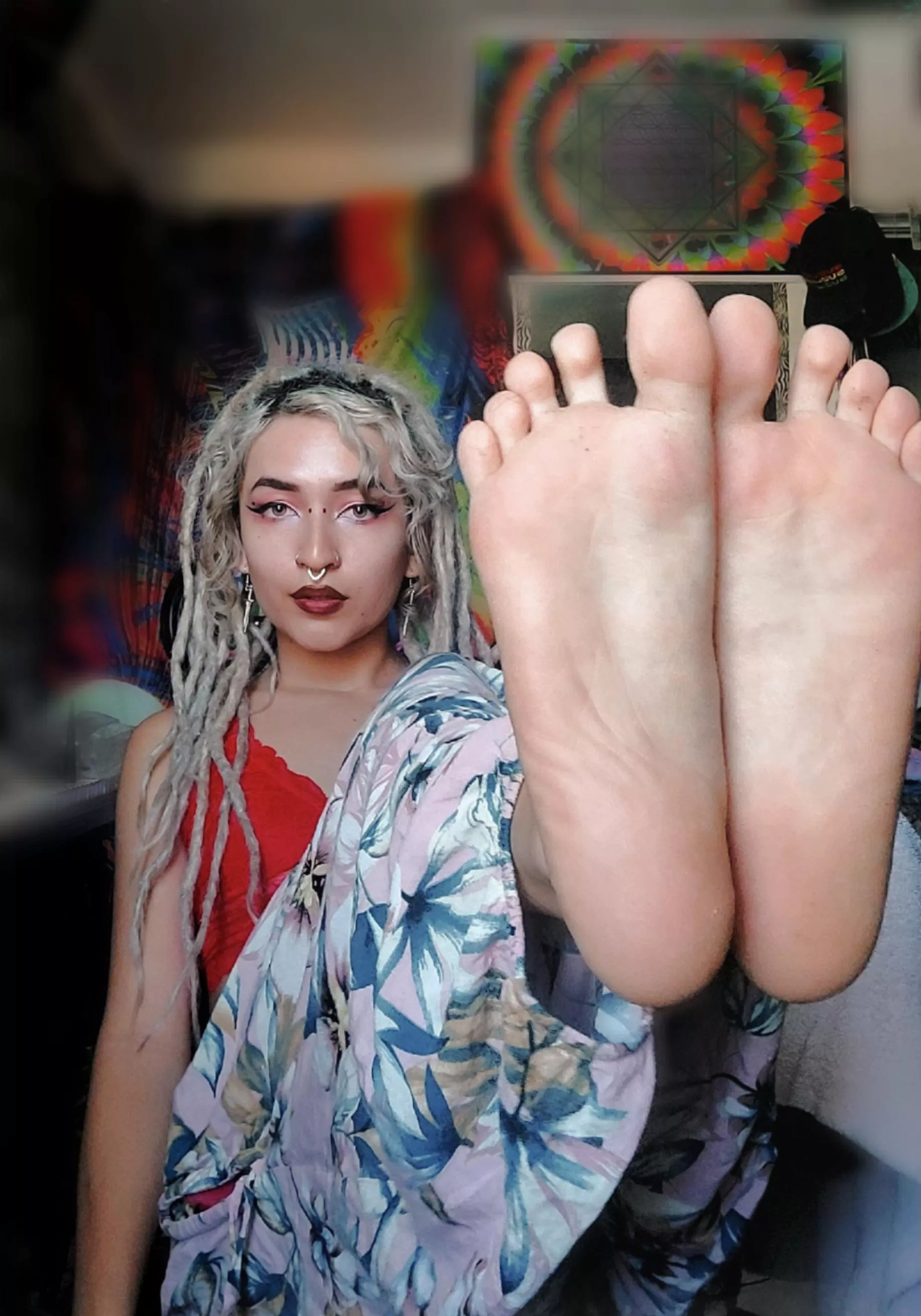 Soft feet on your face anyone? posted by deathofvenusx