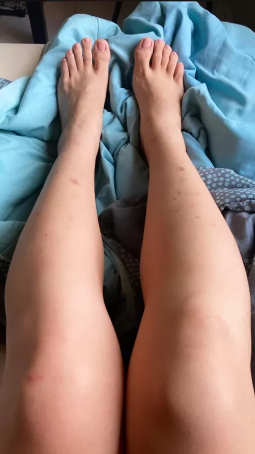 Soft legs just shaved them, who wants to open them 🤭 by GurAccurate