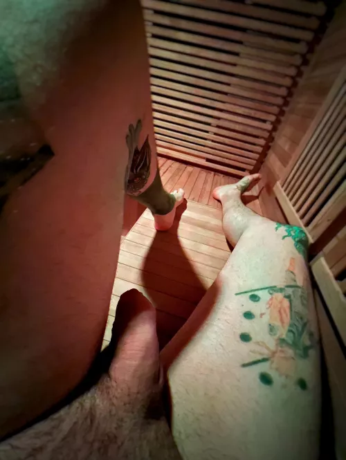 Softie in da sauna by Jake_boyttt