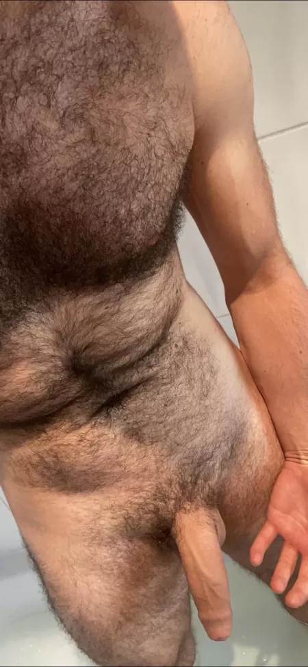 Softy about to shower by vinceee27