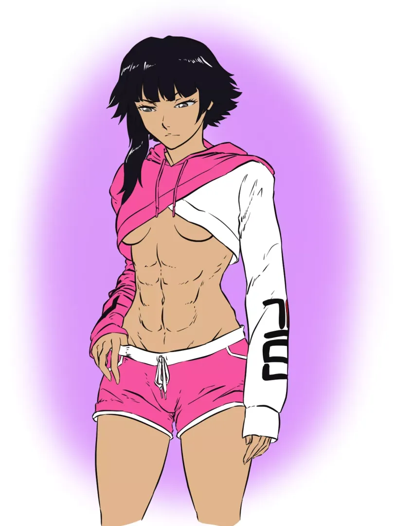 Soi Fon In The Fila Meme Hoodie (cviperfan) [Bleach] posted by BleachIsBestAnime