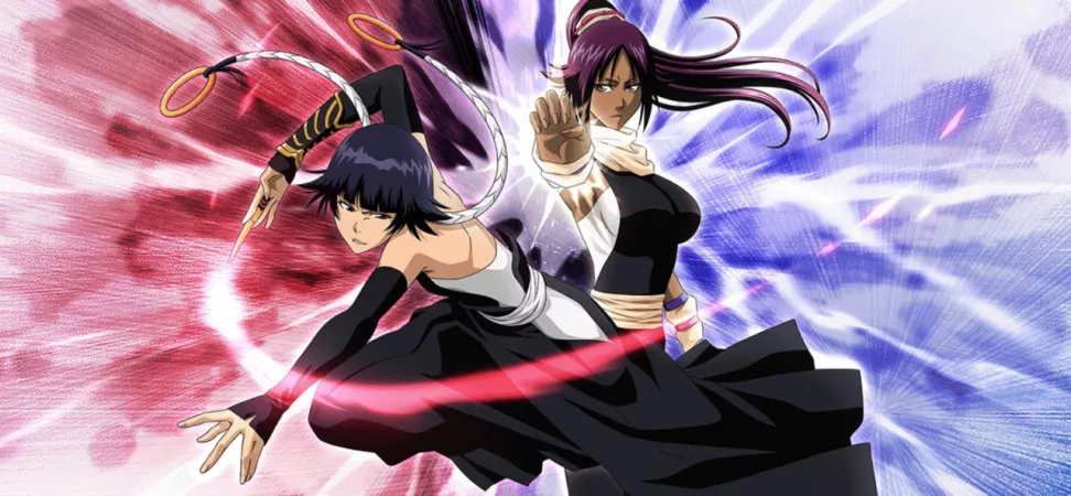 Soi Fon & Yoruichi [Bleach] by BleachIsBestAnime