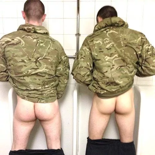“Soldiers at the urinal” … by neilfromsydney2003
